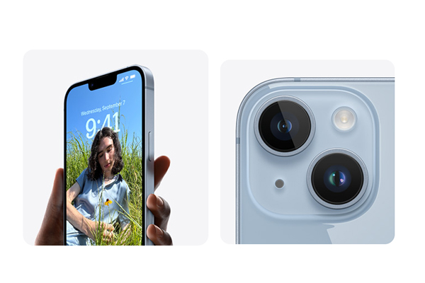 iPhone 14 zaslon