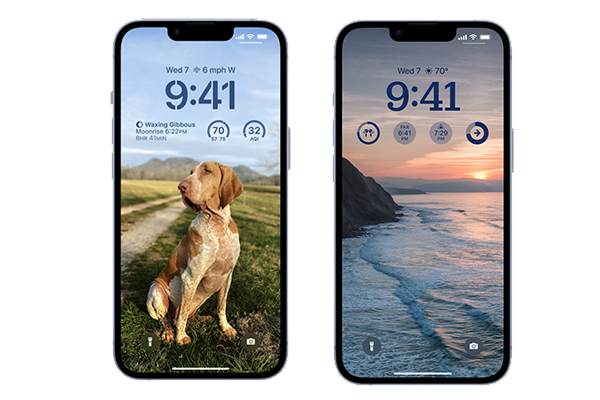 iPhone 14 zaslon